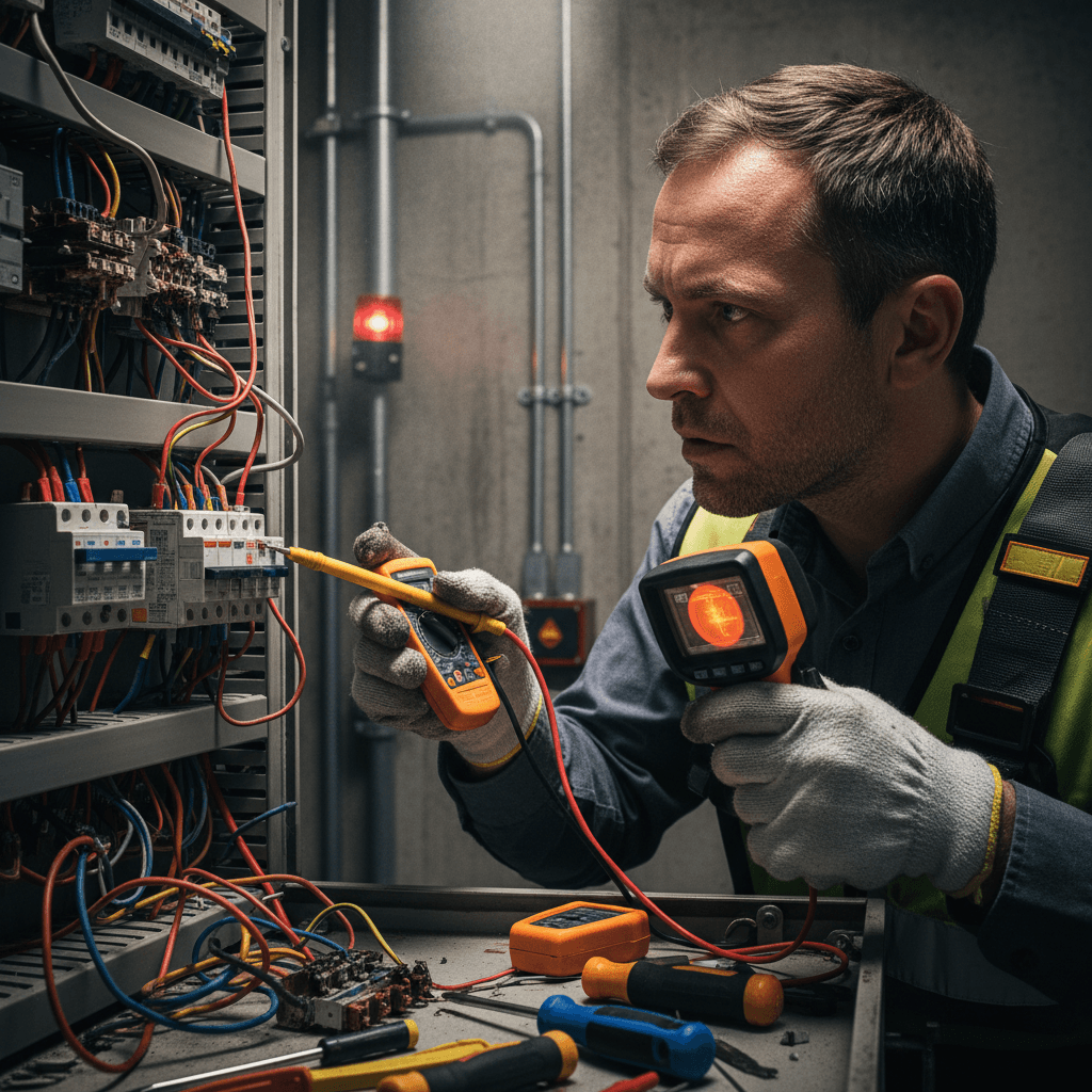 Emergency electrical repair assessment
