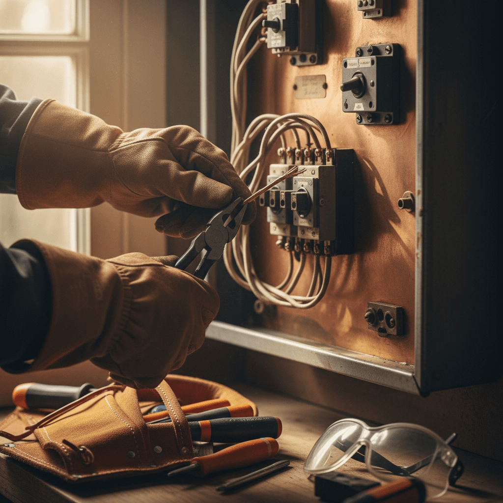 Electrical panel upgrade and replacement